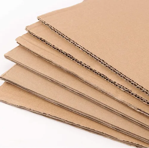 Vista 3 de ZOENHOU 30 hojas de cartón corrugado de 12 x 12 x 1/4 pulgadas, insertos de cartón de una sola pared de 5 capas, separadores cuadrados de cartón