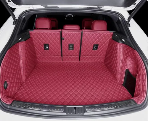 Vista 16 de ZYCHUANGYING Alfombrilla para Maletero de Coche Compatible con Porsche MacanElectric 2024 2025 Alfombrilla de Carga Ajuste a Medida para Todo Clima