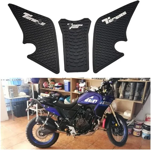 Vista 2 de Fuel Tank Gasket for Yam&aha Tenere 700 Rally T700 XTZ T 700 Motorcycle Accessories Non-Slip Side Fuel Tank Stickers Pad Stickers