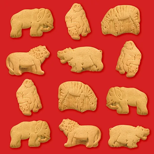 Vista 4 de BARNUM'S Original Animal Crackers, Snacks para niños, Snaks, 8 onzas