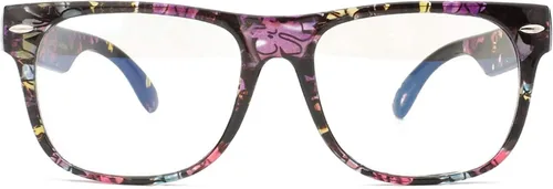 Vista 19 de OWL Gafas de luz azul para niños, anti rayos azules, lente transparente, para videojuegos, computadora, luz azul, para niños, sin receta y probador