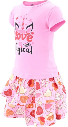 Vista 64 de Unique Baby Girls 2pc Skirt Set Outfit Long Sleeve Top with Skirt