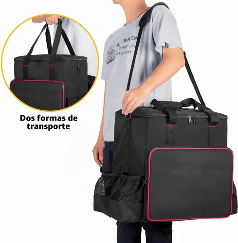 Vista 5 de samdew Bolsa de transporte Big Heater compatible con Mr. Heater Big Buddy y MH18B Propano, funda de almacenamiento portátil Buddy con múltiples