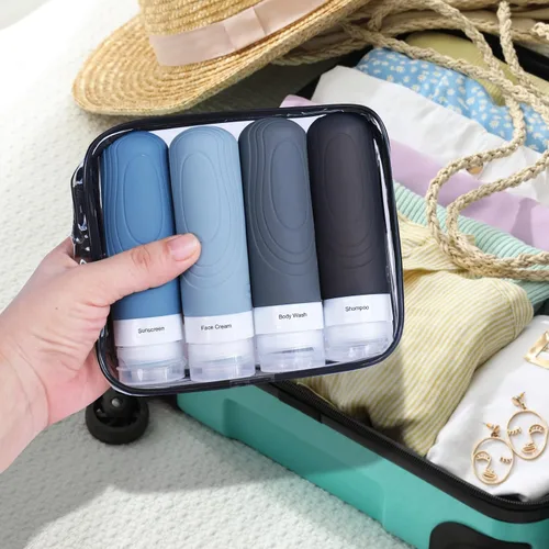 Vista 7 de Botellas de viaje Glamfields, Negro
