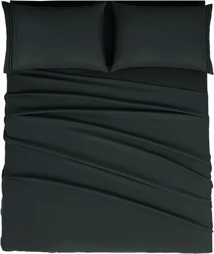 Vista 9 de Mejoroom Juego de sábanas tamaño individual – Sábanas individuales de Hotel Collection – Sábanas y fundas de almohada con sábana bajera de bolsillo