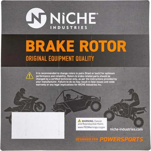 Vista 4 de NICHE Juego de rotor de freno delantero para KTM Ducati 690 Duke Supermoto R 75609060000 492.4.024.1A motocicleta