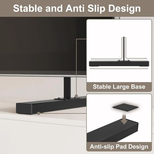 Vista 5 de Soporte de TV de metal para LG TV Legs solo para LG 47LB5900-UV 49UB8200-UH 50LB6300 50LF6090-UB 50LH5730-UA 55LB5900-UV 55LF6000-UB 55LY340C-UA