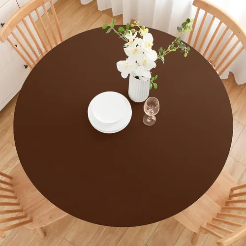 Vista 21 de Wolkemer Mantel Cuadrado Ajustado de Spandex Elástico Rojo Cubierta para Mesa de Cóctel con Borde Elástico Cobertor de Mesa para Comedor Boda Fiesta