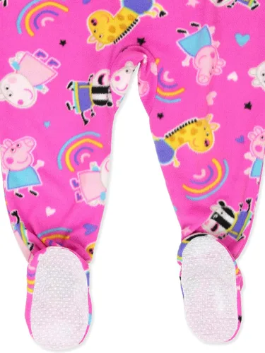 Vista 7 de Peppa Pig Pijama para dormir con pies para niños pequeños