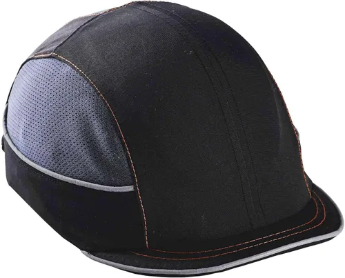 Vista 5 de Gorra de seguridad, estilo gorra de béisbol, protección cómoda para la cabeza, visera larga, Skullerz 8950, negra