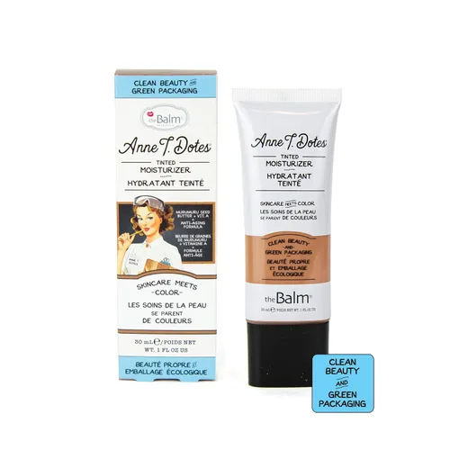 Vista 10 de theBalm Anne T. Dotes Crema hidratante teñida #14, 1 onza líquida
