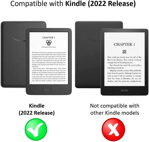 Vista 3 de Protector de pantalla transparente (paquete de 2) para Amazon Kindle (versiones 2022 y 2024)