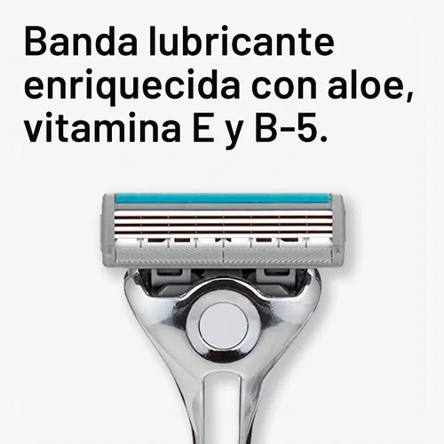 Vista 5 de Schick Quattro - Recambios de titanio Schick Quattro, repuestos de maquinilla de afeitar para hombre, 6