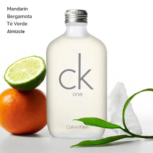 Vista 3 de Calvin Klein CK One Eau de Toilette – Citrus Unisex Fragrance – With Notes of Green Tea