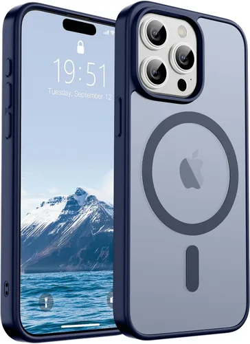 Vista 113 de SUPFINE Funda magnética para iPhone SE 2022 (3ª)/2020 (2ª), iPhone 8 (compatible con MagSafe) (protección contra caídas de grado militar), funda