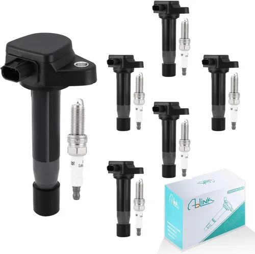 Vista 12 de 4PCS Paquete de bobinas de encendido Bujías (2.4L L4) para Honda Accord se