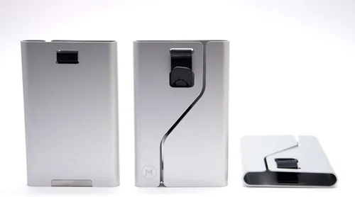 Vista 7 de Tarjetero de metal delgado personalizado + caja de regalo Diseña un regalo verdaderamente único Protector RFID grabado con láser, plateado
