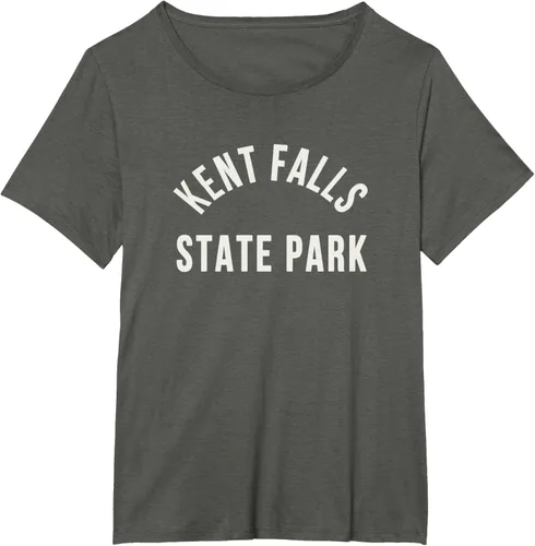 Vista 55 de Kent Falls State Park Connecticut Arch CT Camiseta, Azul