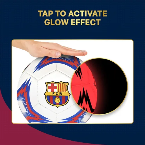 Vista 7 de Icon Sports Officially Licensed LED Light Glow in The Dark Soccer Ball - Size 5