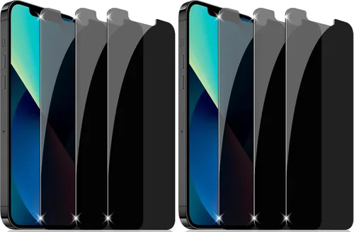 Vista 8 de YMHML Paquete de 2 protectores de pantalla de privacidad compatibles con iPhone SE 2020 2ª 2022 de 3ª generación, iPhone 8, 7, 6S, 6, 6, 6
