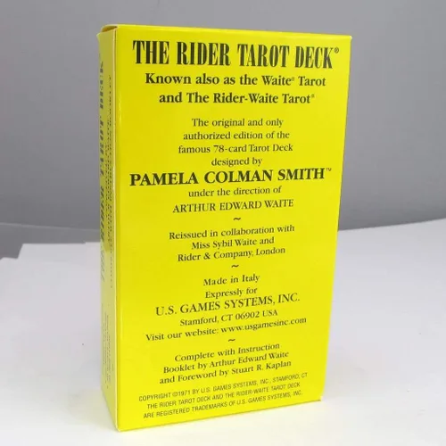 Vista 2 de Rider-Waite Cartas de Tarot Originales