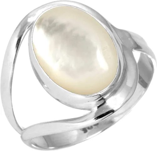 Vista 14 de Anillo de piedras preciosas naturales para mujer, perla, ojo de tigre, lapislázuli, cristal ovalado, bohemio, auténtica plata de ley 925, joyería