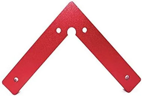Vista 3 de 2 cuadrados de posicionamiento de 90 grados, 4.7 x 4.7 pulgadas, cuadrados de sujeción de esquina de aleación de aluminio, abrazaderas de ángulo