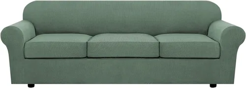Vista 89 de H.VERSAILTEX Fundas de Sofá Elásticas para Cojines Fundas de Sofá para Muebles de Sala Fundas Protectoras