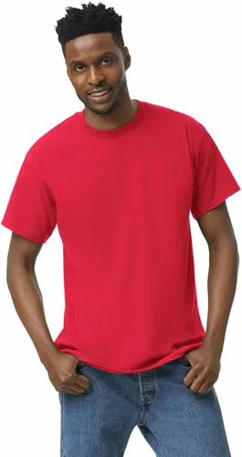 Vista 42 de Gildan Camiseta de algodón pesado para adultos, estilo G5000, paquete múltiple Gris ceniza (paquete de 2)