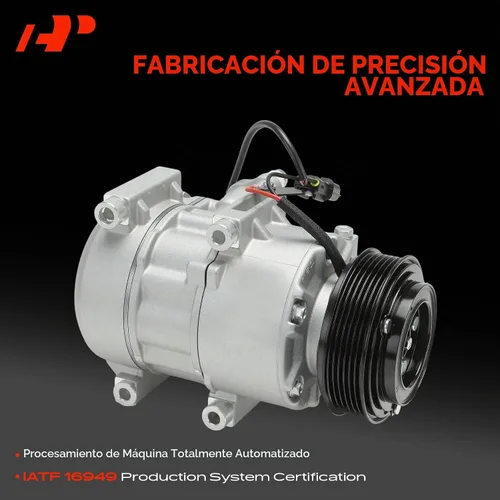 Vista 3 de Compresor de aire acondicionado A-Premium con embrague Compatible con Hyundai Palisade 3.8L 2020-2022