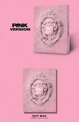 Vista 2 de BLACKPINK - KILL THIS LOVE [PINK ver.] (segundo mini álbum) CD+52p Photobook+Libro de letras+4 tarjetas fotográficas+tarjeta fotográfica