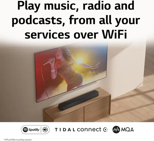 Vista 5 de LG Barra de sonido Eclair SE6S de 3.0 canales todo en uno con Dolby Atmos