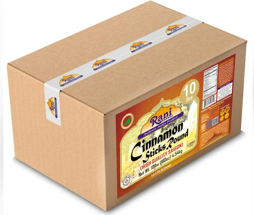 Vista 7 de Rani Palitos de Canela 160oz (10lbs) 4.54kg Caja a Granel - 875-1000 Palitos - Aroma Fuerte, Perfecto para Hornear, Cocinar y Bebidas Más de 3
