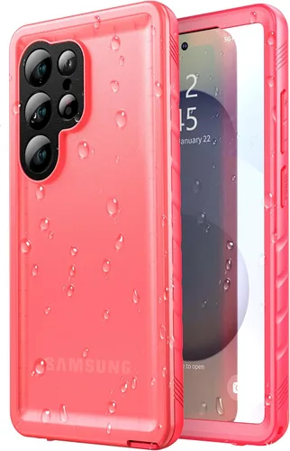 Vista 15 de SPORTLINK - Funda impermeable para Samsung Galaxy S23 Ultra IP68, color negro, 6.8