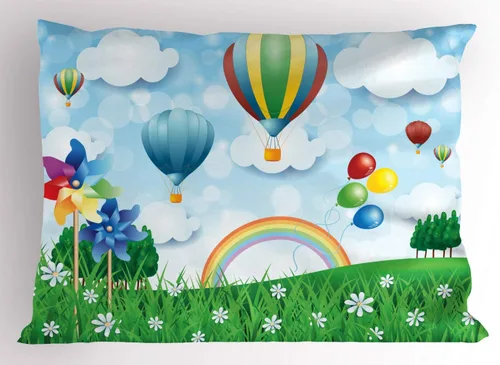 Vista 28 de Ambesonne Funda de almohada con frase en escala de grises, composición de flechas y puntos, inscripción inspiradora Be Brave, funda de almohada Gris