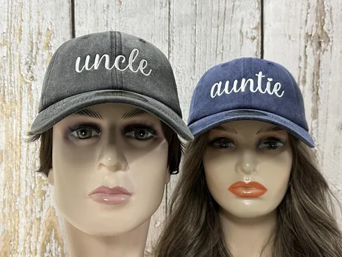 Vista 11 de Sombreros bordados para tío tía, abuelo, abuela, mamá, mini
