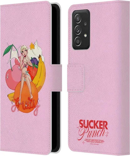 Vista 8 de Head Case Designs Officially Licensed Chloe Moriondo Album Graphics Leather Wallet Case Compatible with Samsung Galaxy A53 5G (2022)