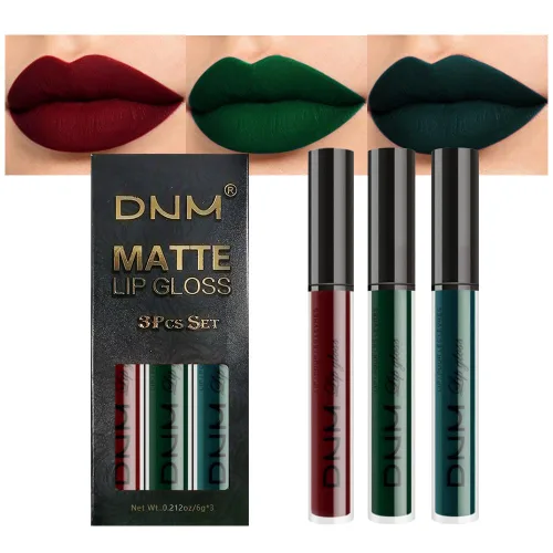 Vista 22 de evpct Juego de 2 lápices delineador de labios y lápiz labial líquido mate de 24 horas, color ciruela púrpura, maquillaje para mujer, lápiz labial