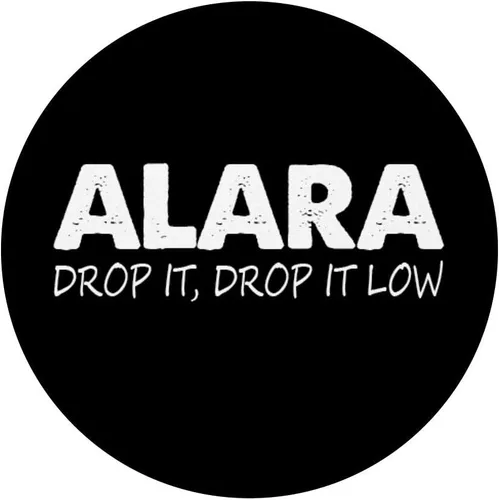 Vista 3 de Alara cae, cae bajo, Funny radiología Tech terminología popsocket agarre y soporte para teléfonos y tabletas, Negro