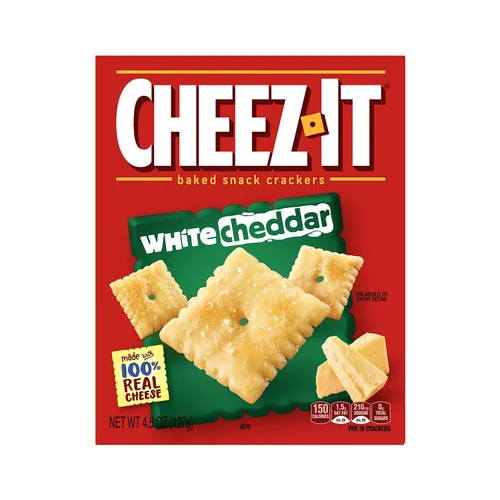 Vista 7 de Kelloggs Keebler Cheez-It Cheddar blanco, 4.50 onzas (paquete de 12)