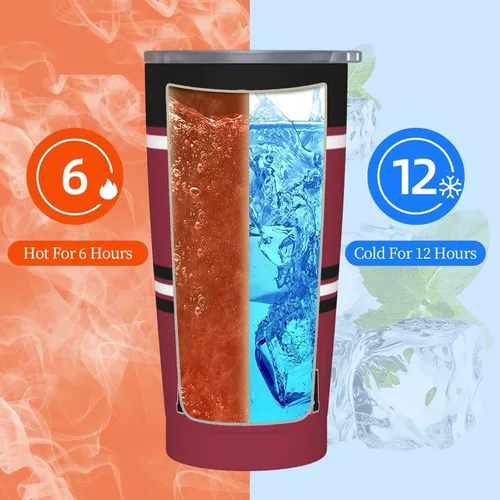 Vista 6 de Arizona - Vaso personalizado con nombre y número, vasos aislados personalizados con pajilla, taza de café de viaje de acero inoxidable