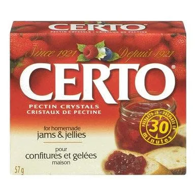 Vista 4 de CERTO Cristales de pectina para mermeladas y conservas, 2.01 oz/2 onzas, (importados de Canadá)