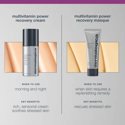 Vista 10 de Dermalogica Máscara de recuperación de energía multivitamínica, máscara facial antienvejecimiento con vitamina C y ácido láctico, restaura y repara