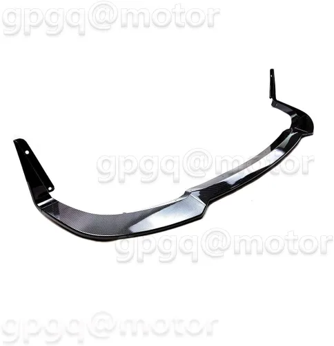 Vista 4 de Labio delantero 3 piezas para Jeep Grand Cherokee SRT 2017-2021 Trackhawk 2018-2021 Divisor de labios de parachoques delantero