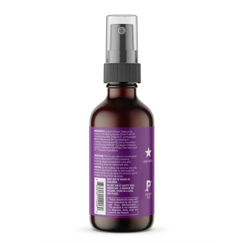Vista 2 de NewLife Naturals Humectante vaginal en aerosol femenino para sequedad picazón irritación PH Menopausia Apoyo con aceite de oliva, hierba de limón