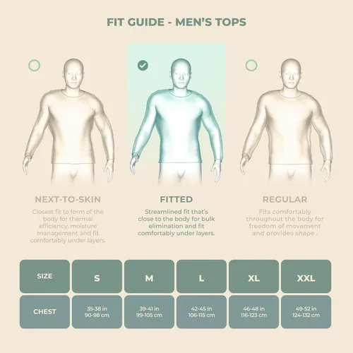 Vista 5 de MERIWOOL Sudadera con capucha para hombre, ligera, de lana merina, manga larga, térmica
