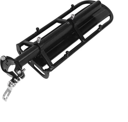 Vista 3 de Portaequipajes retráctil para bicicleta, soporte de carga ajustable de aleación de aluminio para bicicleta trasera, de liberación rápida, soporte