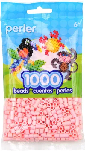 Vista 10 de Perler Cuentas fusibles para manualidades, 1000 unidades, marrón claro