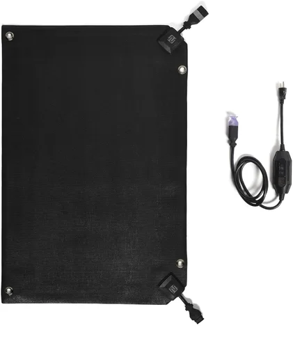 Vista 9 de HeatTrak Alfombrillas térmicas para derretir la nieve, tapetes térmicos para exteriores para pasillos, tapetes eléctricos para derretir nieve
