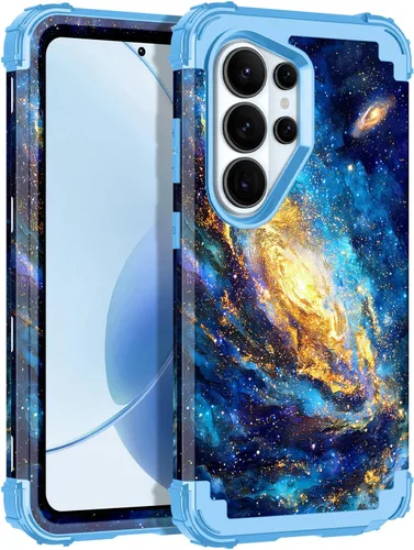 Vista 18 de Rancase Funda para Galaxy S21 FE 5G, tres capas resistentes a prueba de golpes, protección de plástico duro+funda protectora de goma de silicona